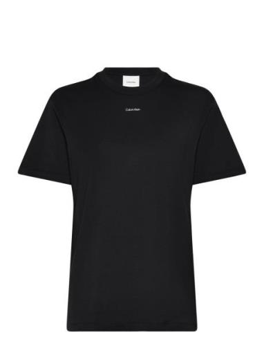 Calvin Klein Nano Logo Regular T-Shirt Svart