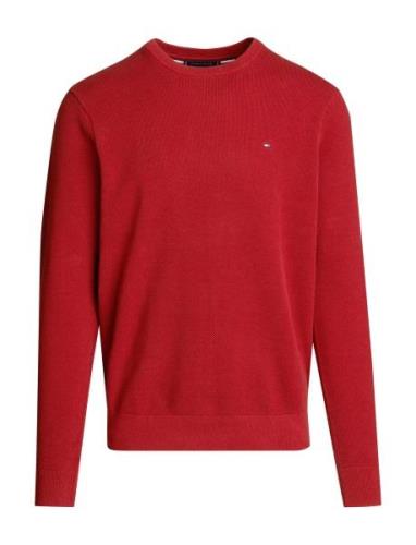 Tommy Hilfiger Essential Structure Crew Neck Röd