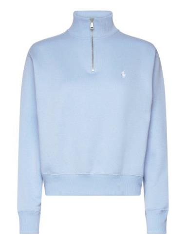 Polo Ralph Lauren Fleece Quarter-Zip Blå