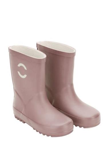 Mikk-line Wellies - Solid Rosa