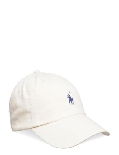 Polo Ralph Lauren Cotton Chino Ball Cap Vit