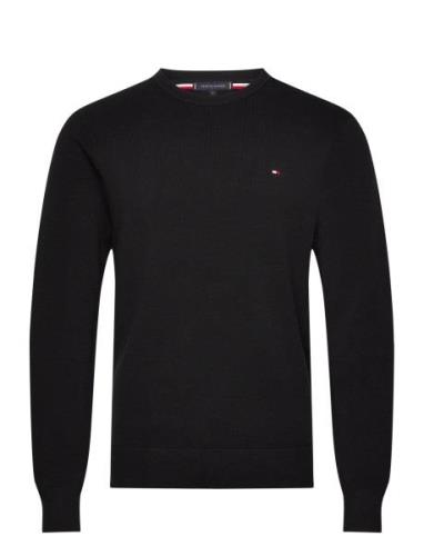 Tommy Hilfiger Essential Structure Crew Neck Svart