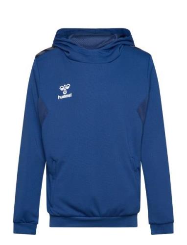 Hummel Hmlauthentic Pl Hoodie Kids Blå