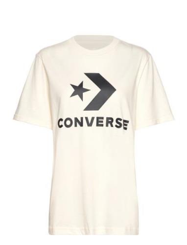 Converse Standard Fit Center Front Large Logo Star Chev Ss Tee Kräm