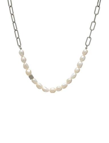 Samie Duo Necklace Vit