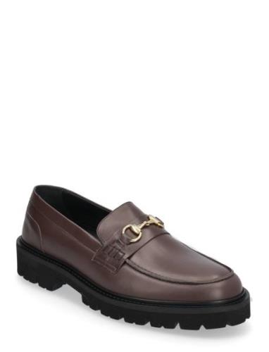 S.T. VALENTIN Lightweight Chunky Horsebit Loafer - Black Brun