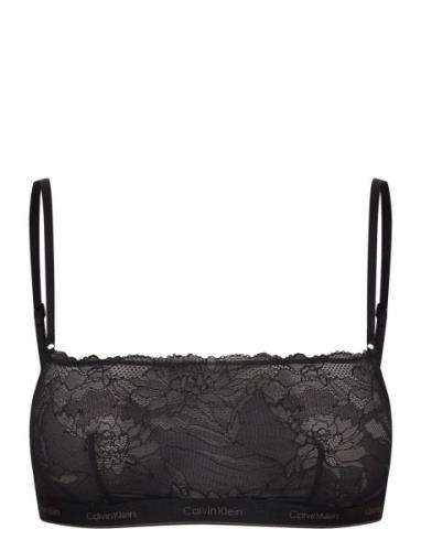 Calvin Klein Unlined Bralette Svart