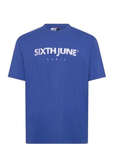 SIXTH JUNE Essentiel Ss Tshirt Blå