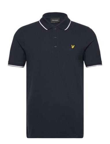 Lyle & Scott Tipped Polo Shirt Marinblå