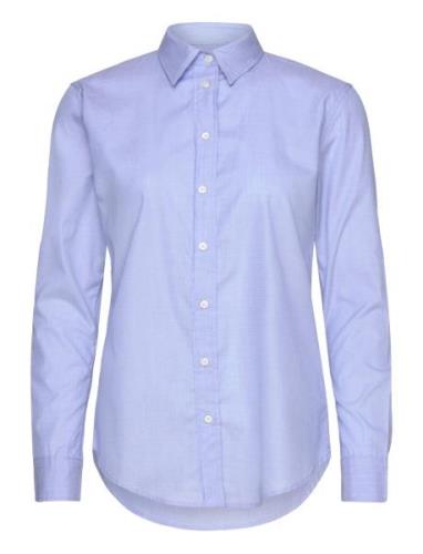 Lauren Ralph Lauren Classic Fit Cotton Shirt Blå