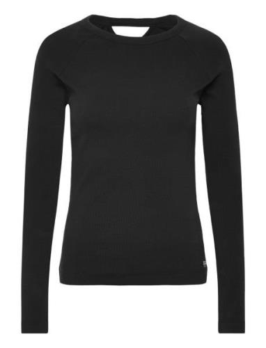 G-Star RAW Slim Rib Keyhole R T L\S Wmn Svart