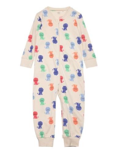 Lindex Pyjamas Lions Sitting Multi/patterned