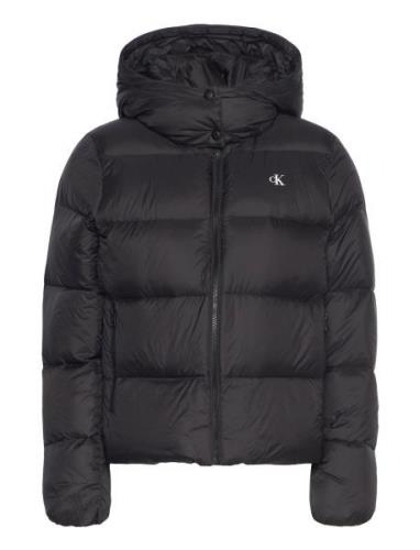 Calvin Klein Jeans Mw Down Short Puffer Svart