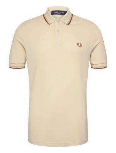 Fred Perry Twin Tipped Fp Shirt Kräm