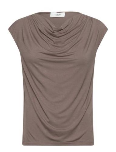 Rosemunde Viscose T-Shirt Brun