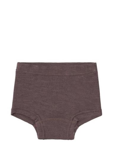 Name It Nmfwang Wool Needle Boxer Noos Brun