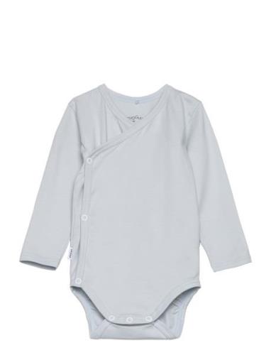 Gugguu Baby Wrap Bodysuit Blå