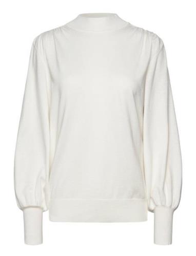 Minus Msilma Mock Neck Pullover Kräm