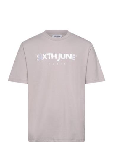 SIXTH JUNE Essentiel Ss Tshirt Grå