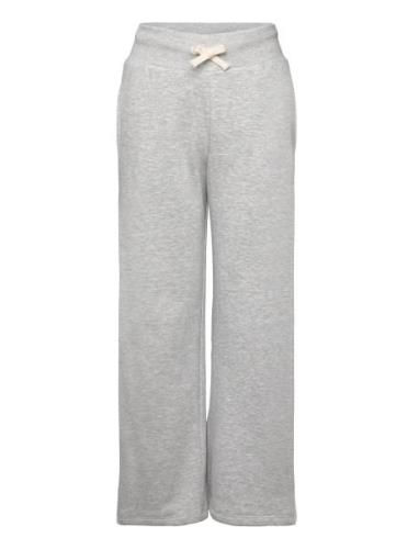 Lindex Trouser Jersey Wide Leg Grå