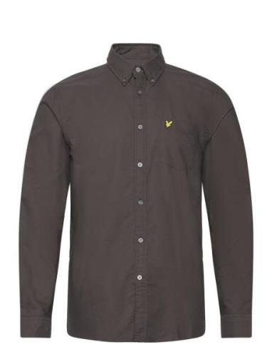 Lyle & Scott Plain Oxford Shirt Brun