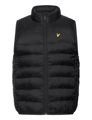 Lyle & Scott Wadded Gilet Svart