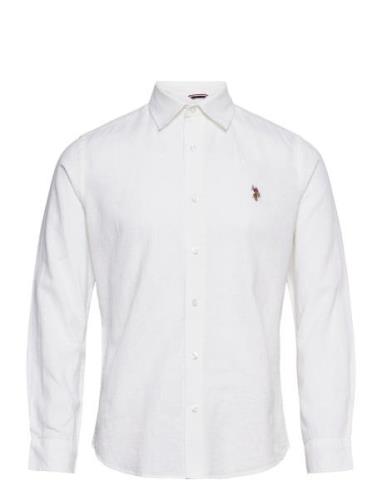 U.S. Polo Assn. Uspa Shirt Bolt Men Vit