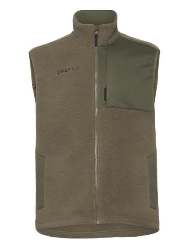 Craft Adv Explore Pile Fleece Vest M Grön