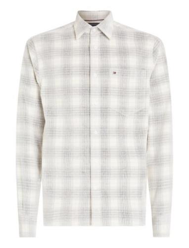 Tommy Hilfiger Corduroy Check Rf Shirt Vit