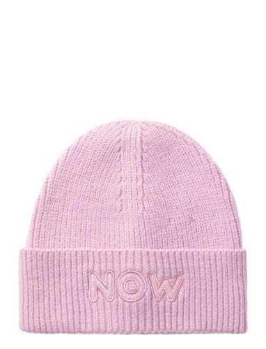 Name It Nmfmouse Knit Beanie Rosa