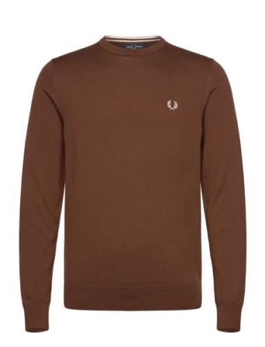 Fred Perry Classic C/N Jumper Brun