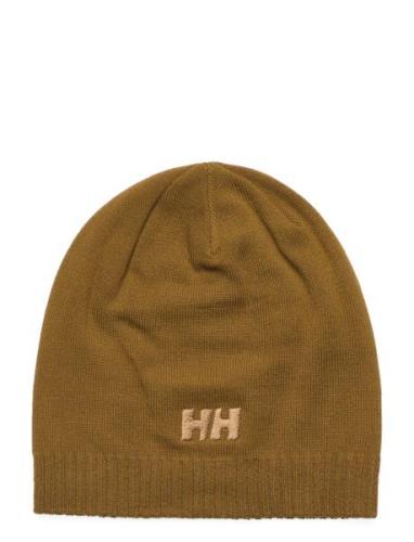 Helly Hansen Brand Beanie Khaki Green