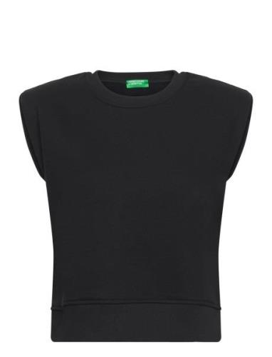 United Colors Of Benetton Sleeveless Sweater Svart