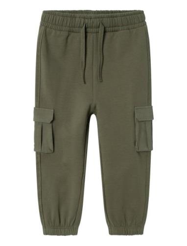 Name It Nmmneil Nreg Sweat Pant Bru Grön