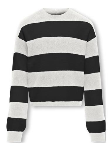 Kids Only Kogfranca Short L/S Stripe Knt Noos Multi/patterned