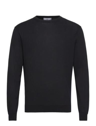 Mango 100% Cotton Fine-Knit Sweater Marinblå