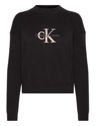 Calvin Klein Monologo Sweater Svart