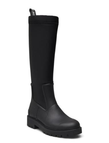 Calvin Klein High Rainboot Neoprene Svart