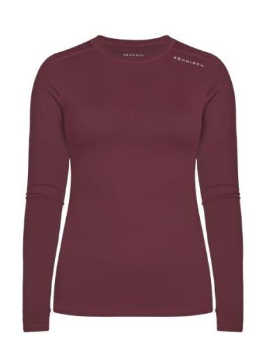 Röhnisch Jacquard Long Sleeve Burgundy