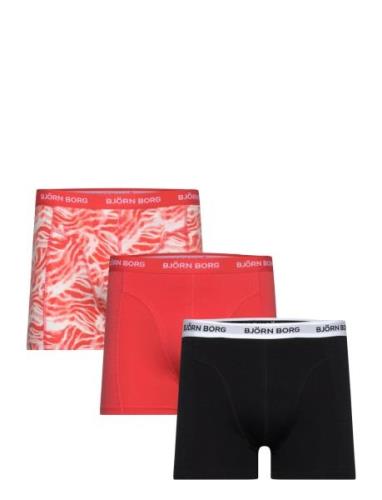 Björn Borg Cotton Stretch Boxer 3P Röd