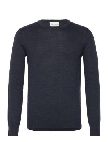 Bruun & Stengade Bs Jupiter Regular Fit Knitwear Marinblå