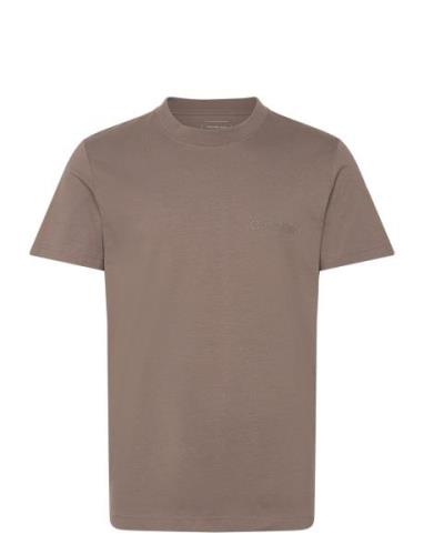 Calvin Klein Jeans Institutional Tee Brun