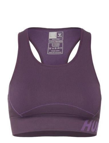 Hummel Hmlte Christel Seamless Sports Top Lila