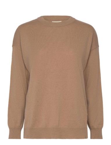 GANT Superfine Lambswool C-Neck Beige