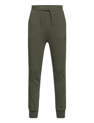 Knowledge Cotton Apparel Badge Jog Pant - Gots/Vegan Khaki Green