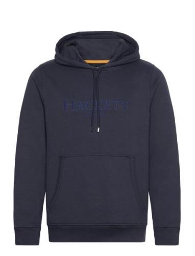 Hackett London Heritage Hoody Marinblå