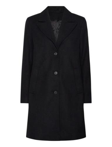 Selected Femme Slfnew Alma Wool Coat Noos Svart