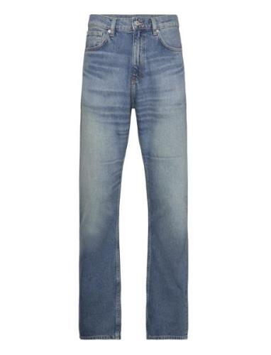 GANT Gant Straight Fit Jeans Blå