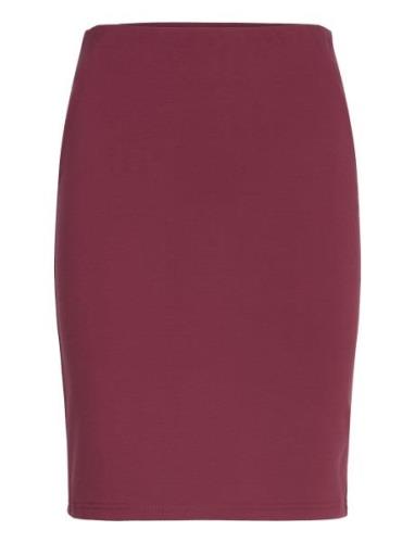 Fransa Frzastretch 2 Skirt Burgundy