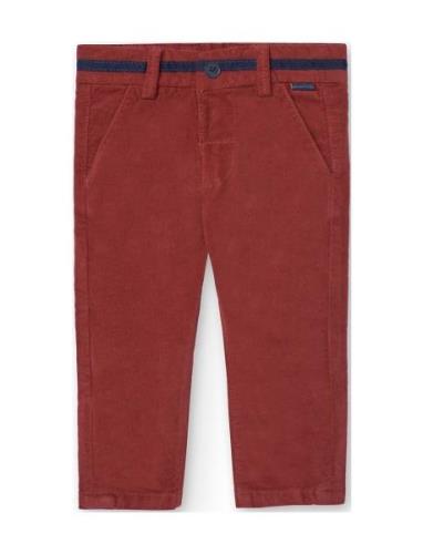 Boboli Microcorduroy Trousers For Baby Boy -Bci Röd